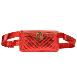 Nerka biodrowa skórzana damska od Pierre Cardin