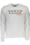 NORTH SAILS M�SKA BLUZA Z ROZPINANYM NA ZAMEK BIA�A