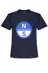 T-SHIRT DLA DZIECI Z KRÓTKIM RĘKAWEM NORTH SAILS NIEBIESKI