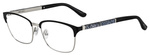 Okulary JIMMY CHOO JC192-003. Okulary, Kolor czarny. Kobieta.