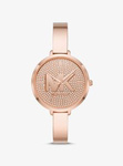 Zegarek MICHAEL KORS MK4433. Kwarcowy, Kolor różowy. Kobieta.