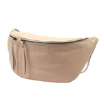 Luka listonoszka damska skóra naturalna saszetka przez ramię z kieszenią