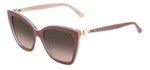 Okulary JIMMY CHOO RUA-G-S-Y9A. Okulary przeciwsłoneczne, Kolor różowy. Kobieta.