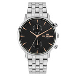 Zegarek BEN SHERMAN WB041BSM. Kwarcowy, Kolor czarny. Mężczyzna.