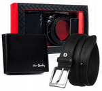 Zestaw portfel i pasek do spodni Pierre Cardin