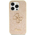 Guess GUHCP13LHG4SGD iPhone 13 Pro / 13 6.1" złoty/gold hardcase Glitter Script Big 4G