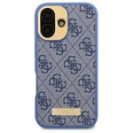 Guess GUHMP16LU4GPRB iPhone 16 Pro 6.3" niebieski/blue hardcase 4G Logo Plate MagSafe