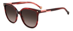 Okulary CAROLINA HERRERA HER0136SK4G. Okulary przeciwsłoneczne, Kolor czerwony. Kobieta.