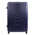 Gravitt Mocna podróżna walizka na kółkach tworzywo ABS z zamkiem