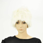 Pierre Cardin damska czapka futrzana czapka zimowa bucket sztuczne futro