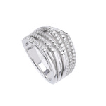 Biżuteria DIAMONFIRE 6118531082170. Pierścionek, Kolor szary. Kobieta.