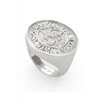 Biżuteria GUESS UMR20000-64. Pierścionek, Kolor szary. Mężczyzna.