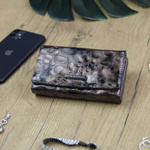 Portmonetka damska skórzana elegancka Gregorio