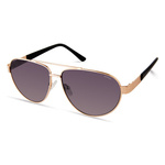 Okulary GUESS GF0414-6010B. Okulary przeciwsłoneczne, Kolor szary. Unisex.