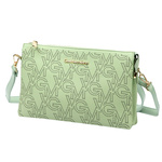 Gian Marco Venturi Listonoszka Na Ramię Damska Mała Skóra Eko Organizer