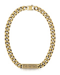 Biżuteria GUESS UMN70003. Naszyjnik, Kolor złoty. Mężczyzna.