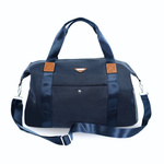 Duża weekendowa torba podróżna na ramię damska FB50 Lundra granatowa