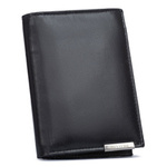 Pojemny męski skórzany portfel z RFID od Ronaldo