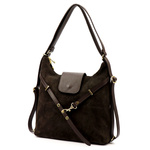 Vera Pelle damska listonoszka skóra naturalna torebka na ramię kieszenie