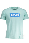 LEVI'S JASNONIEBIESKI M�SKI T-SHIRT Z KR�TKIM R�KAWEM