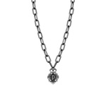 Biżuteria POLICE PEJGN2112701. Naszyjnik, Kolor szary. Mężczyzna.