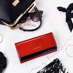 Skórzany damski portfel Peterson PTN 421028-SH