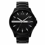 Zegarek ARMANI EXCHANGE AX2104. Kwarcowy, Kolor czarny. Mężczyzna.