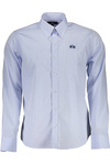KOSZULA Z DŁUGIM RĘKAWEM LA MARTINA NIEBIESKA