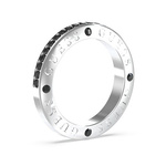 Biżuteria GUESS JUMR03219JWST. Pierścionek, Kolor szary. Mężczyzna.