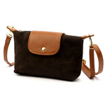 Vera Pelle damska listonoszka torebka na ramię z kieszenią