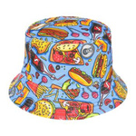 Kapelusz dwustronny bucket hat fastfood kap-m-14