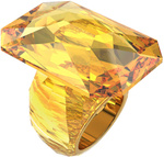Biżuteria SWAROVSKI 5607357. Pierścionek, Kolor żółty. Kobieta.