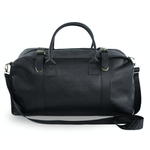 Duża weekendowa torba podróżna Solier S38 Marlin czarna