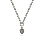 Biżuteria POLICE PEAGN2120101. Naszyjnik, Kolor szary. Mężczyzna.