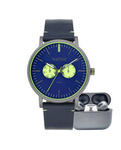 Zegarek WATXANDCO RELOJ12_44. Kwarcowy, Kolor zielony. Mężczyzna.