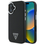 Guess GUHMP16MPGTSPSK iPhone 16 Plus      6.7" czarny/black hardcase Grained Triangle MagSafe