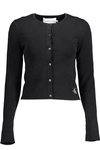 CALVIN KLEIN KARDIGAN CZARNY CZARNY
