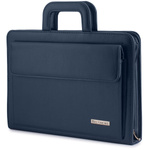 Biwuar neseser aktówka teczka organizer dla handlowca stylowa granatowa Beltimore I63