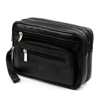 Saszetka męska z naturalnej skóry Nordee HP104D