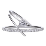Biżuteria DIAMONFIRE 6118391082175. Pierścionek, Kolor szary. Kobieta.