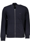 NIEBIESKA BLUZA MĘSKA Z ZAMKIEM TOMMY HILFIGER