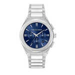 Zegarek TRUSSARDI R2453156004. Kwarcowy, Kolor niebieski. Mężczyzna.