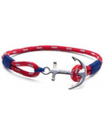 Biżuteria TOM HOPE TM0020. Bransoletka, Kolor czerwony niebieski srebrny. Unisex.