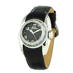 Zegarek CHRONOTECH CT7704B-11S. Kwarcowy, Kolor czarny. Kobieta.