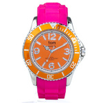 Zegarek TOM WATCH WA00122. Kwarcowy, Kolor pomarańczowy. Unisex.