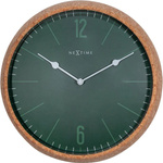 Zegarek NEXTIME 3509GS. WALL WATCH, Kolor zielony. Unisex.