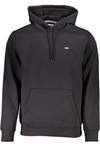 CZARNA BLUZA MĘSKA TOMMY HILFIGER BEZ ZAMKA