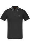 HUGO BOSS POLO KRÓTKI RĘKAW MĘSKI CZARNY