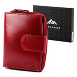 EL FORREST portmonetka skóra naturalna damski portfel pionowy RFID