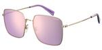 Okulary LEVI'S LV1007S00013. Okulary przeciwsłoneczne, Kolor różowy złoty. Kobieta.